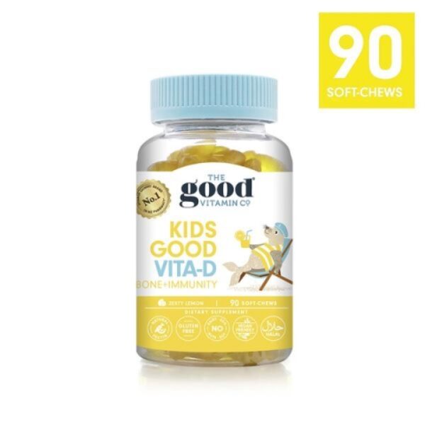 KIDS GOOD VITA-D SUPPLEMENTS 90 Soft Chews
