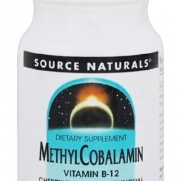 Source Naturals,MethylCobalamin, B12 Sublingual,5 mg, 60 Lozenges