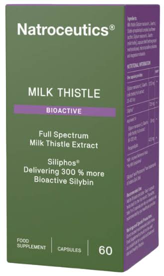 Natroceutics, Milk Thistle, Bioactive, 60caps